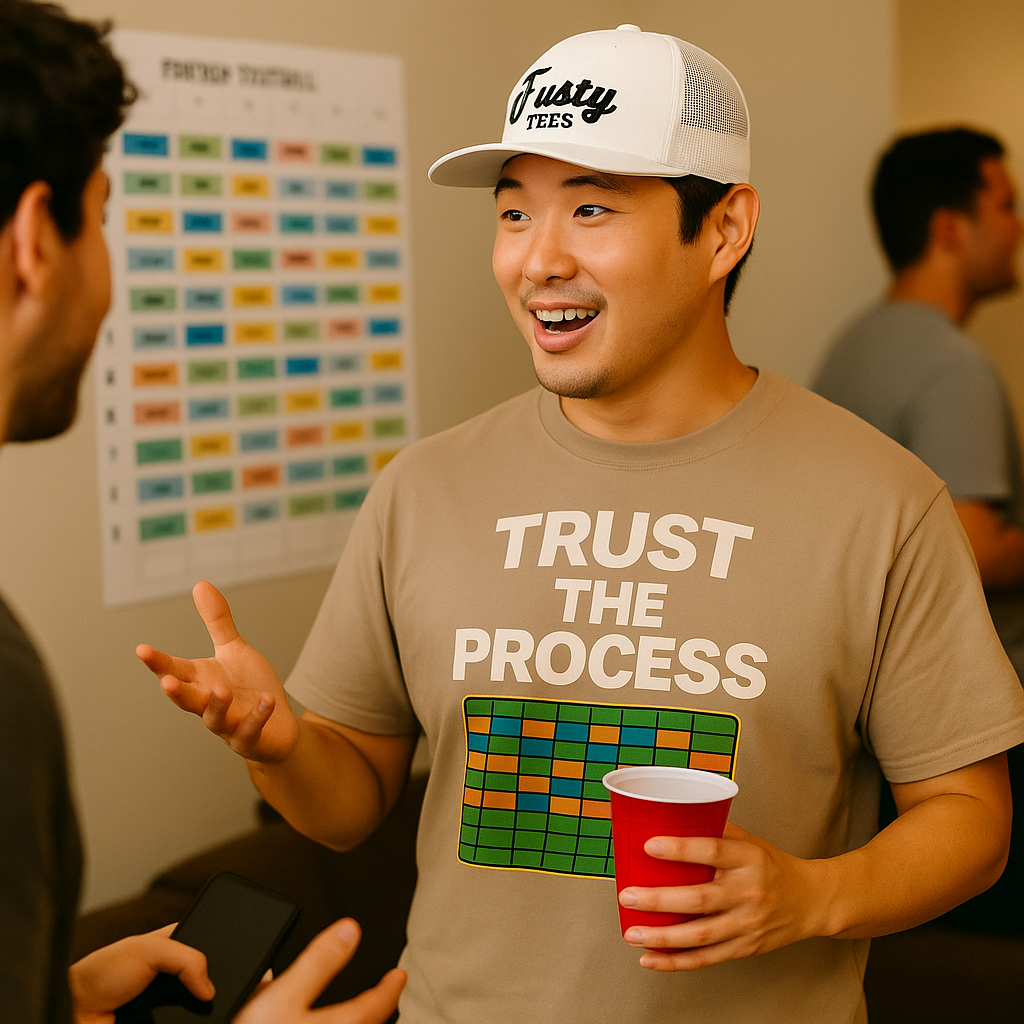 Trust The Process Fantasy Football Tee