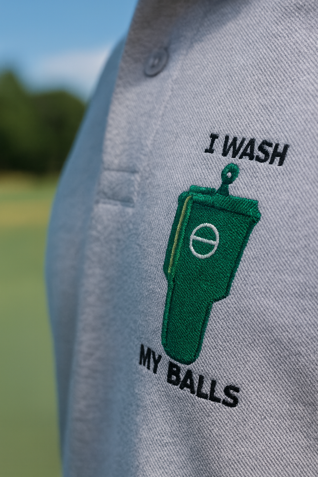 Ballwasher Golf Polo