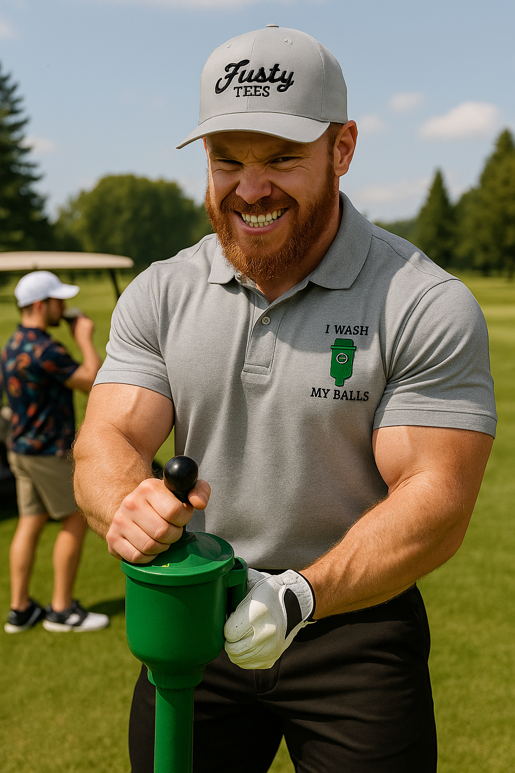 Ballwasher Golf Polo