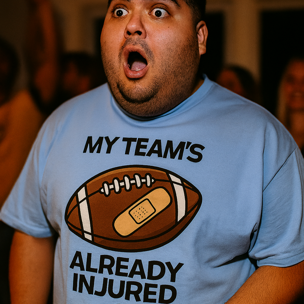 My Team's Already Injured Fantasy Football Tee