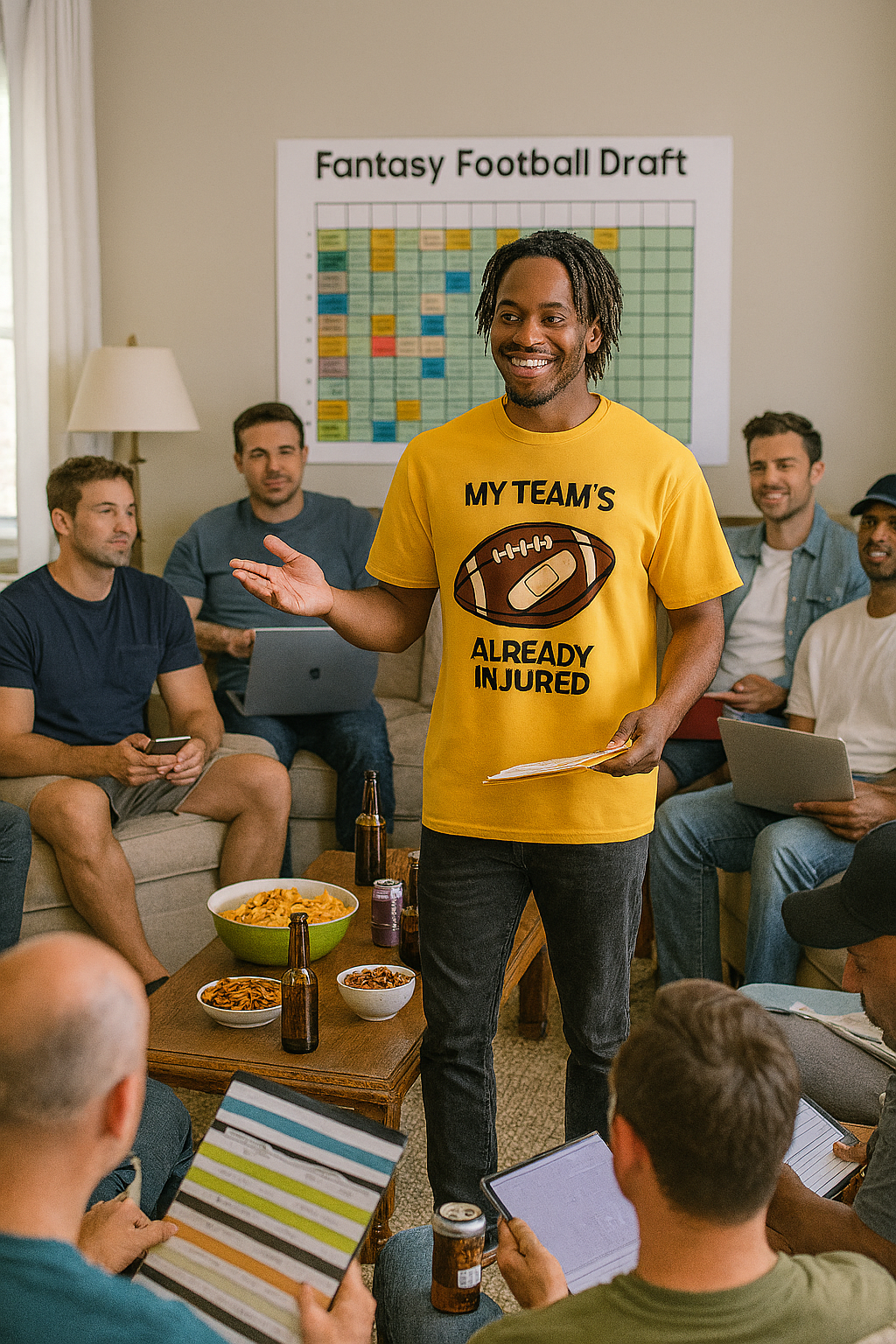 My Team's Already Injured Fantasy Football Tee