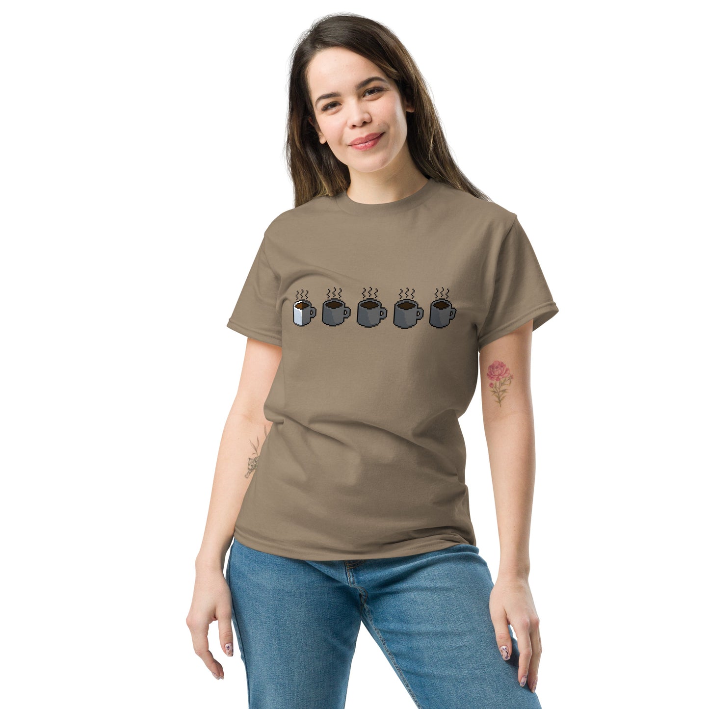 Low Coffee Funny Unisex Tee