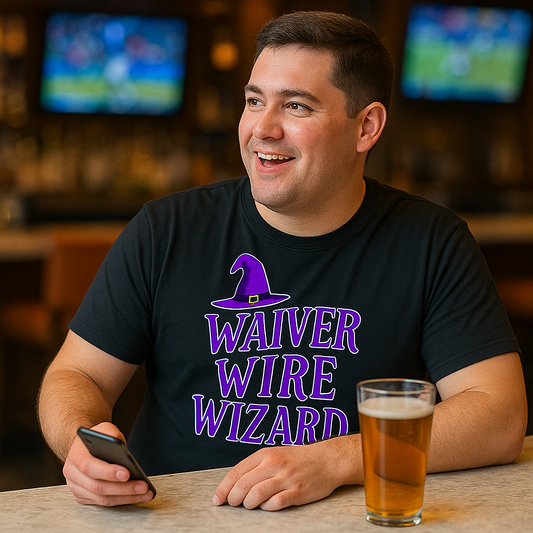 Waiver Wire Wizard Fantasy Football Tee