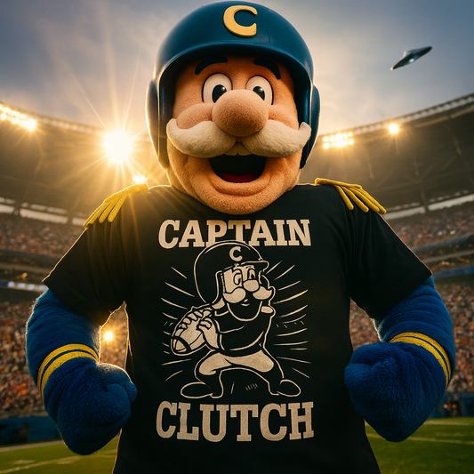 Captain Clutch Football Tee