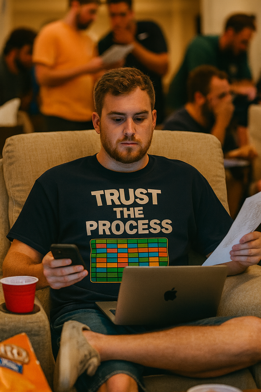 Trust The Process Fantasy Football Tee