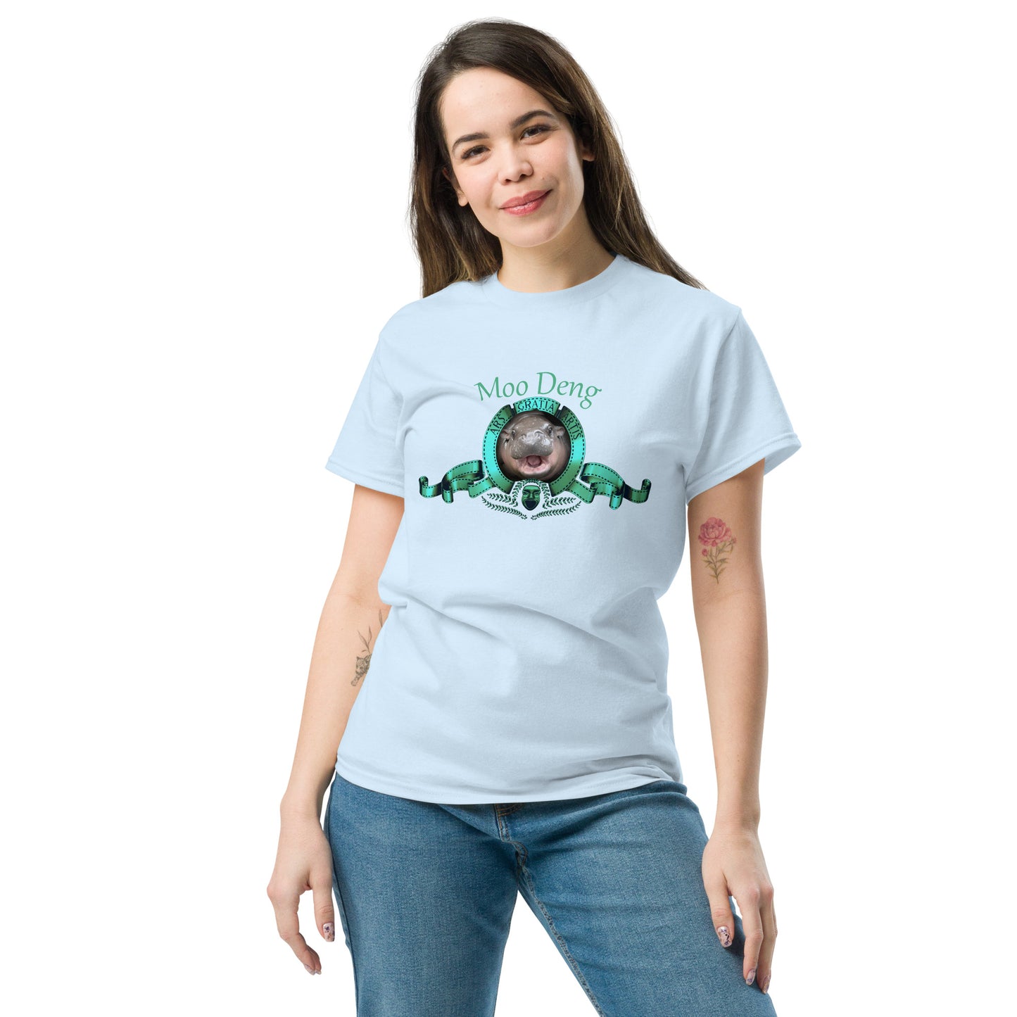 Moo Deng Regal Unisex Tee